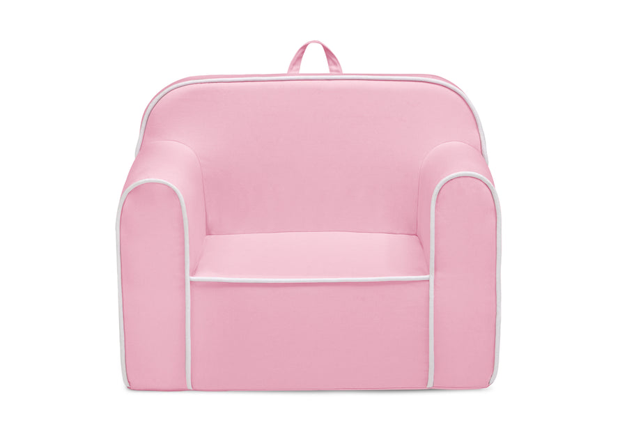 Pink and White (1187) 2-Cozee Chair for Kids