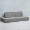 Grey Suede (5000) 11-Cozee Play Couch & 4-Piece Lounger