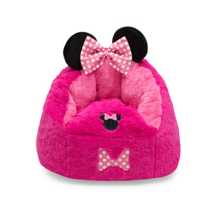 Minnie Mouse (1063) 2-Minnie Mouse Cozee Figural Chair, Toddler Size (for Kids Up to 6 Years Old)