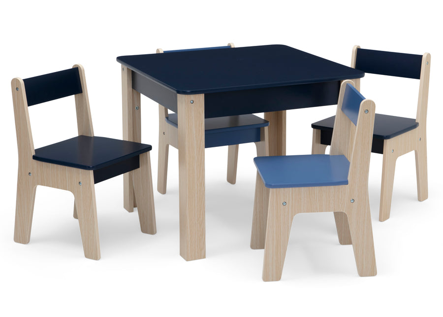 Navy (1270) 14-GapKids Table and 4 Chair Set