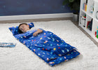 Outer Space (3222) 24-Personalized Nap Mat with Included Pillow and Blanket for Toddlers & Kids