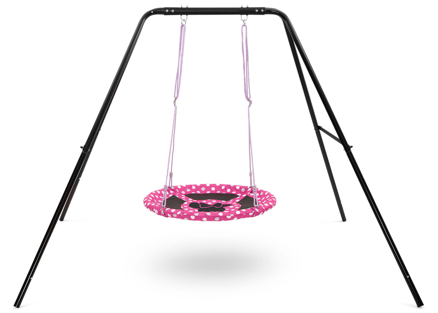 Minnie Mouse (1065) 4-Minnie Mouse 40-Inch Saucer Swing for Kids