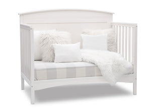 Bianca White (130) 16-Archer Deluxe 6-in-1 Convertible Crib