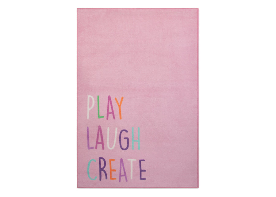 Play Laugh Create (3025) 2-Play/Laugh/Create Rectangle Area Rug for Kids, 39-Inch x 59-Inch