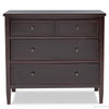 DCB: Dark Chocolate (207) 1-Classic 3 Drawer Dresser