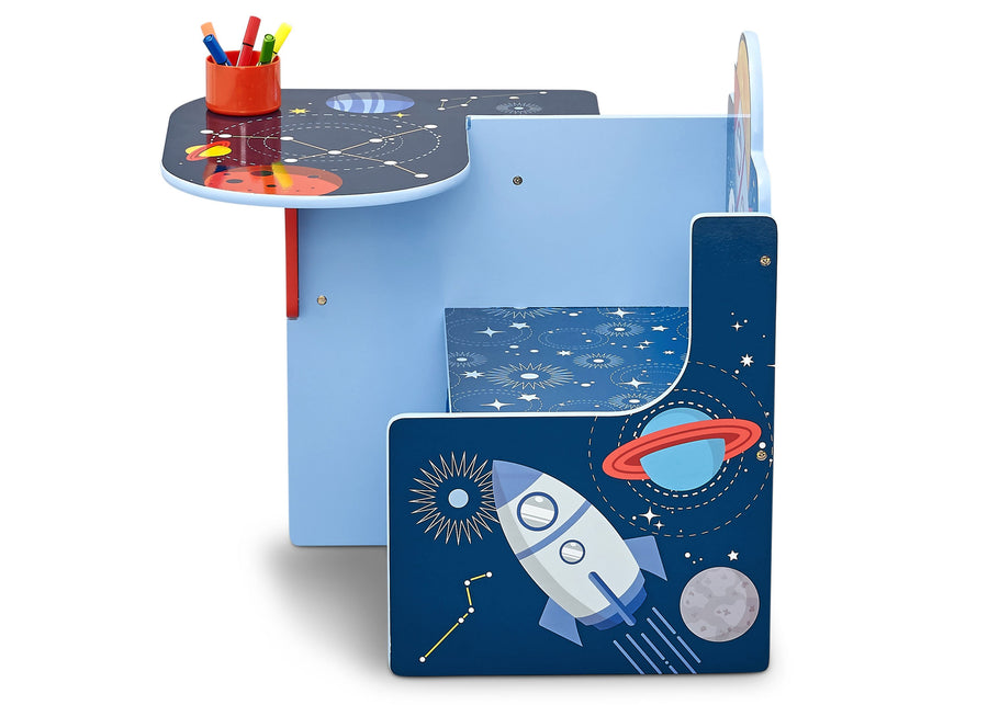 Space Adventures (1223) 3-Space Adventures Chair Desk with Storage Bin