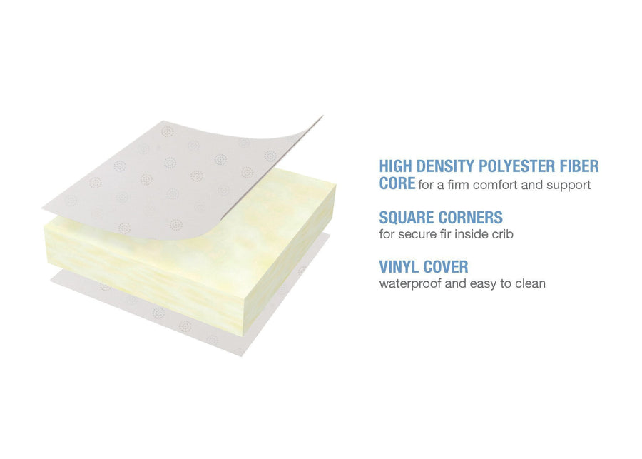 Delta Children Twinkle Stars Crib & Toddler Mattress features a2a No Color (NO) 2-Twinkle Stars Crib & Toddler Mattress