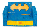 Batman (1200) 2-Batman Cozee Flip-Out Chair - 2-in-1 Convertible Chair to Lounger for Kids