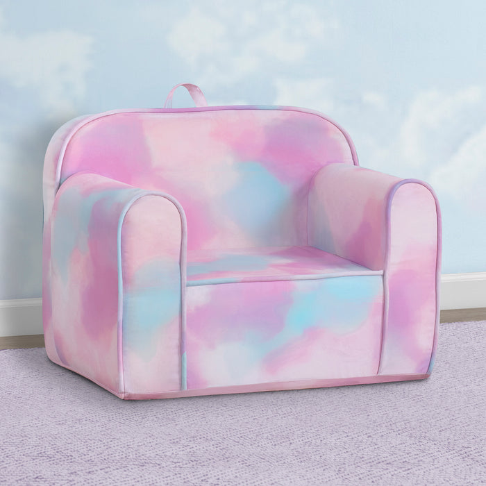 Blue & Pink Tie-Dye (5062) 0-Cozee Tie-Dye Chair for Kids