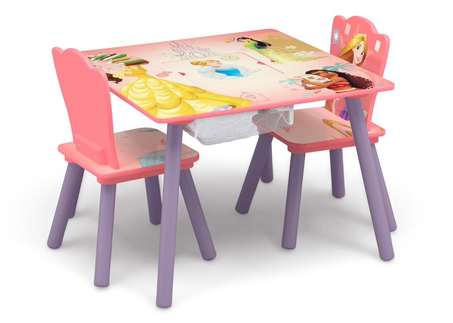 Princess Forever (1037) 2-Princess Table and Chair Set with Storage