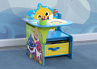 Baby Shark (1127) 1-Baby Shark Chair Desk with Storage Bin