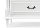Bianca White (130) 13-Juliette 6 Drawer Dresser with Changing Top and Interlocking Drawers