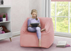 Blossom Pink (5071) 1-Cozee Cube Chair, Kid Size (For Kids Up To 10 Year Old)