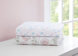 Garden Party (3019) 0-Garden Party Fitted Crib Sheets - 2 Pack
