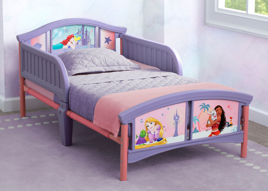 Disney Princess (1038) 5-Princess Plastic Toddler Bed