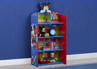 Mickey Hot Dog (1054) 1-Mickey Mouse Wooden Playhouse 4-Shelf Bookcase