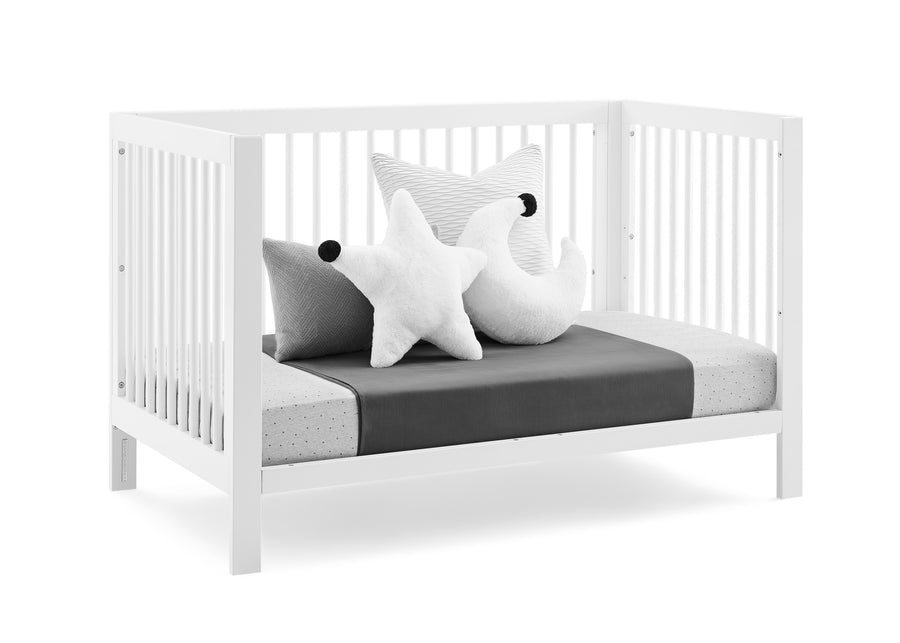 Bianca White (130) 5-babyGap Charlie 6-in-1 Convertible Crib