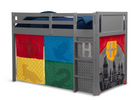 Harry Potter (1206) 5-Harry Potter Loft Bed Tent - Curtain Set for Twin Loft Bed (Bed Sold Separately)