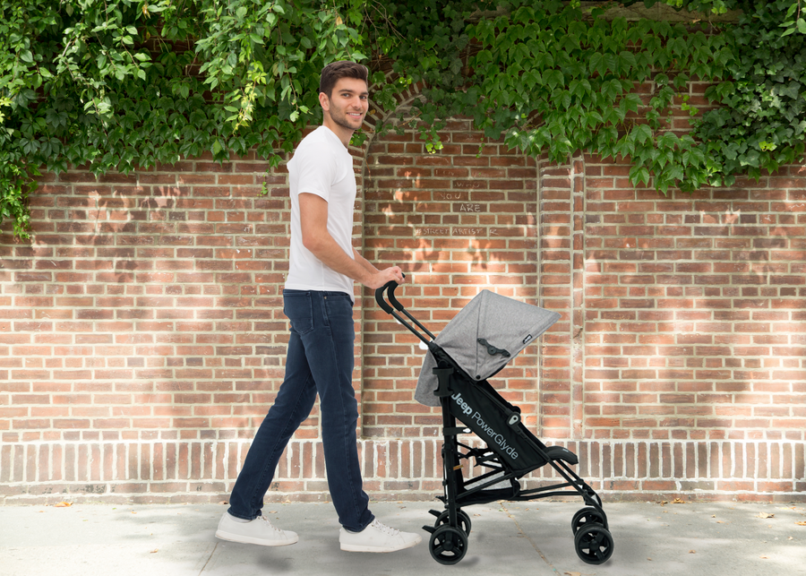 Grey (2148) 1-Jeep PowerGlyde Stroller