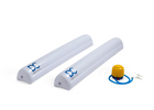 DCB: White (5051) 4-Inflatable Bed Rails for Toddlers & Kids with Foot Pump (2 Pack)