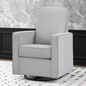 Light Grey (1458) 29-Skye Nursery Glider Swivel Chair with LiveSmart Fabric