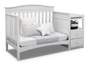 Bianca White (130) 6-Birkley Convertible Crib and Changer