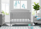 Grey (026) 9-Archer 4-in-1 Convertible Crib