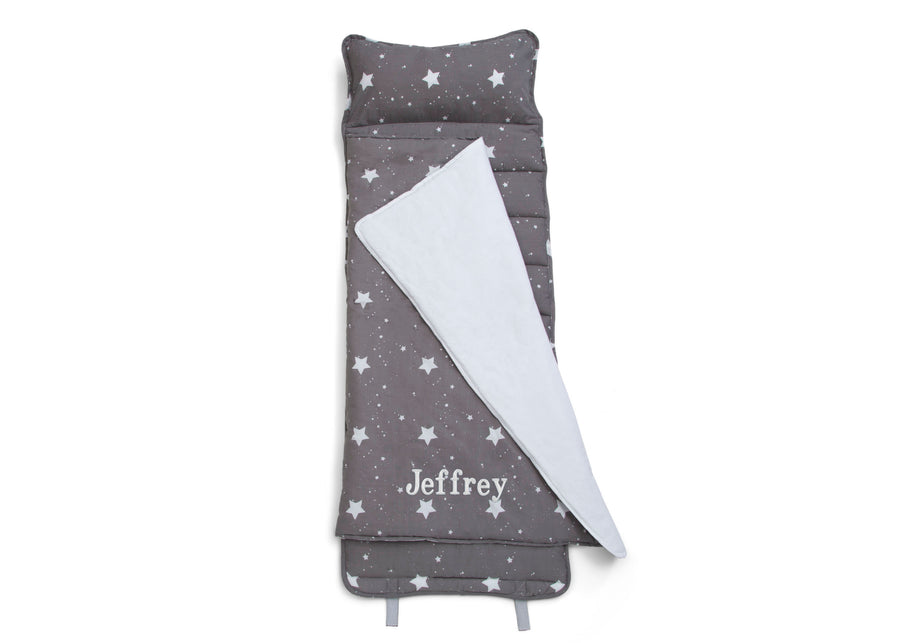 Dusty Skies (3400) 9-Personalized Nap Mat with Included Pillow and Blanket for Toddlers & Kids