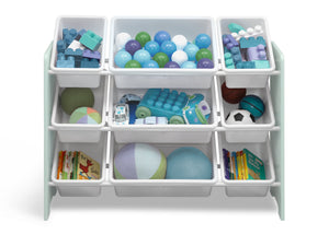Mint (573C) 5-MySize 9 Bin Plastic Toy Organizer