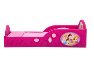 Disney Princess (1034) 3-Disney Princess 4-Piece Room-in-a-Box Bedroom Set - Includes Toddler Bed, Toy Bin & Desk with Chair