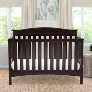 Dark Chocolate (207) 54-Baker 4-in-1 Convertible Crib