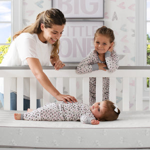 No Color (NO) 12-SleepTrue Sparkling Sky 5-Inch Crib and Toddler Mattress