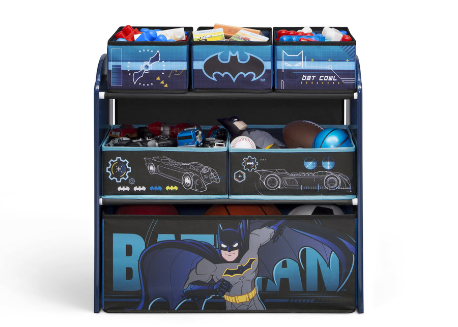 Batman (1200) 2-Batman 6 Bin Design and Store Toy Organizer