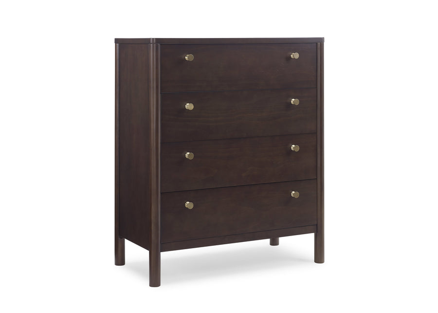 Walnut Espresso (1324) 7-Remy 4 Drawer Chest