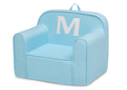 M 52-Personalized Monogram Light Blue Cozee Chair
