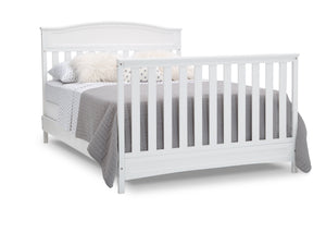 Bianca White (130) 15-Emery Deluxe 6-in-1 Convertible Crib