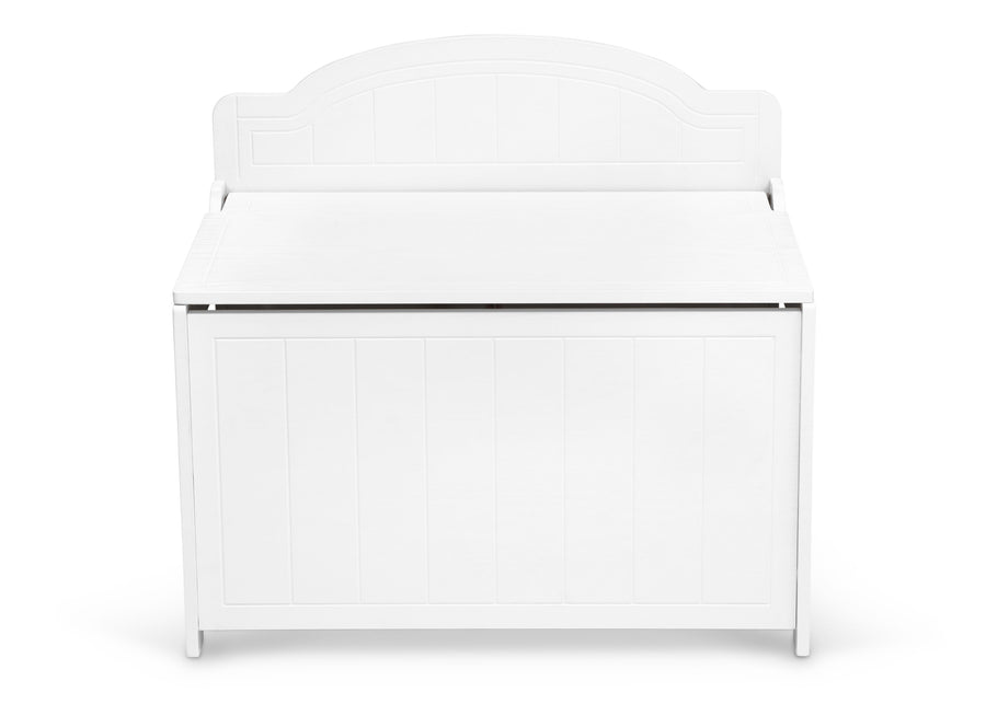 Textured White (1349) 5-Newport Wood Toy Box