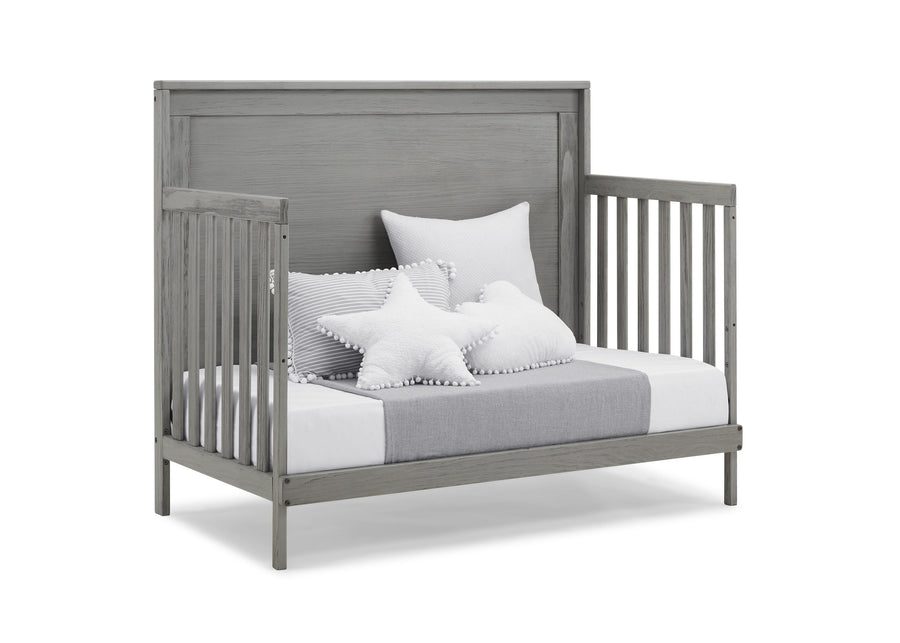 Rustic Ash (1376) 13-Willow 6-in-1 Convertible Crib