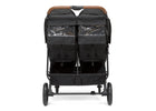 Black (001) 7-Cruzer Double Stroller
