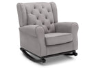 Dove Grey (034) 7-Emma Nursery Rocking Chair