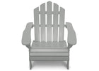 Grey (427C) 13-Kids Wood Adirondack Chair for Indoor & Outdoor Use