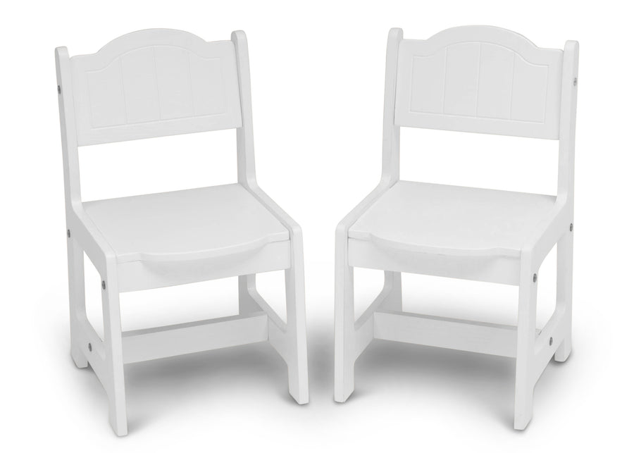 Textured White (1349) 12-Newport Table and 2 Chair Set