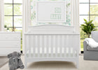 Bianca White (130) 7-Bennett 4-in-1 Convertible Crib