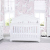 Simmons Kids Fairytale 5-in-1 Convertible Crib with Conversion Rails Bianca White (130) 12-Fairytale 5-in-1 Convertible Crib with Conversion Rails