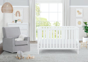 Milo 3-in-1 Convertible Crib Bianca White (130) 1-Milo 3-in-1 Convertible Crib