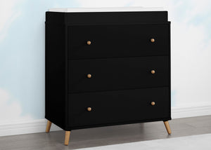 Ebony with Natural (1482) 19-Essex 3 Drawer Dresser