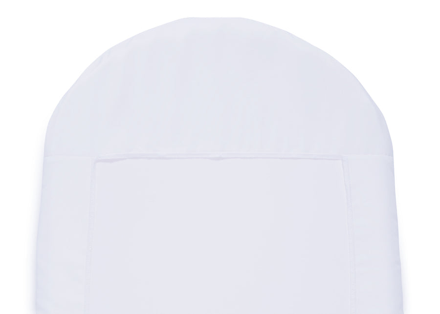White (100) 5-Fitted Bassinet Sheet Set, 2-Pack - Compatible with the Following Delta Children Bassinet: 25402