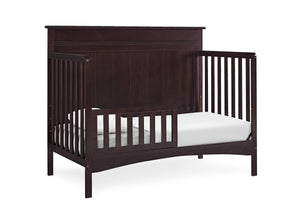 Dark Chocolate (207) 5-Fancy 4-in-1 Convertible Crib