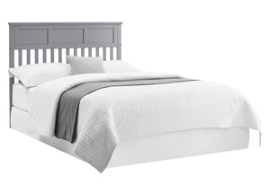 Grey (026) 26-Sweet Beginnings Hart Flat Top 6-in-1 Convertible Crib