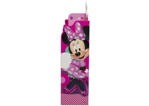 Minnie Mouse (1063) 4-Minnie Mouse Wooden Playhouse 4-Shelf Bookcase